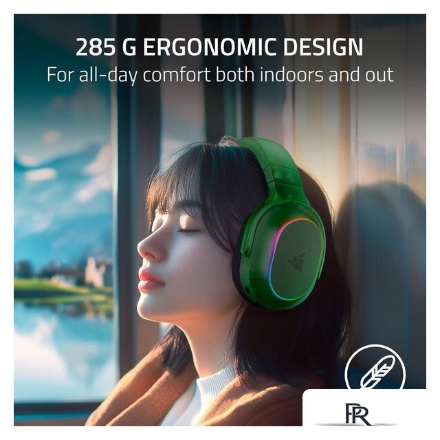 Наушники Razer Barracuda X Chroma (зеленый) - Изображение №5 — Интернет-магазин ПроЗаказ