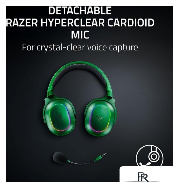 Наушники Razer Barracuda X Chroma (зеленый) - Изображение №8 — Интернет-магазин ПроЗаказ