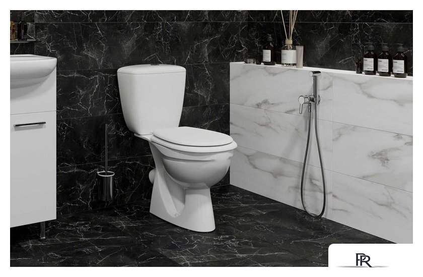 Унитаз напольный Керамин Фест МС Инкоэр-Б1 (белый, с мягким сиденьем) - Изображение №2 — Интернет-магазин ПроЗаказ