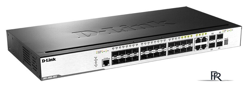 Управляемый коммутатор 2-го уровня D-Link DGS-3000-28SC/A1A - Изображение №2 — Интернет-магазин ПроЗаказ