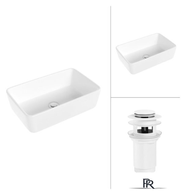 Умывальник Lauter 21674A + клапан 21190W - Изображение №1 — Интернет-магазин ПроЗаказ