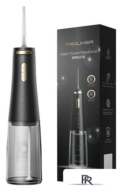 Ирригатор  Trouver Ripple 10 water flosser Black AWF14A - Изображение №1 — Интернет-магазин ПроЗаказ