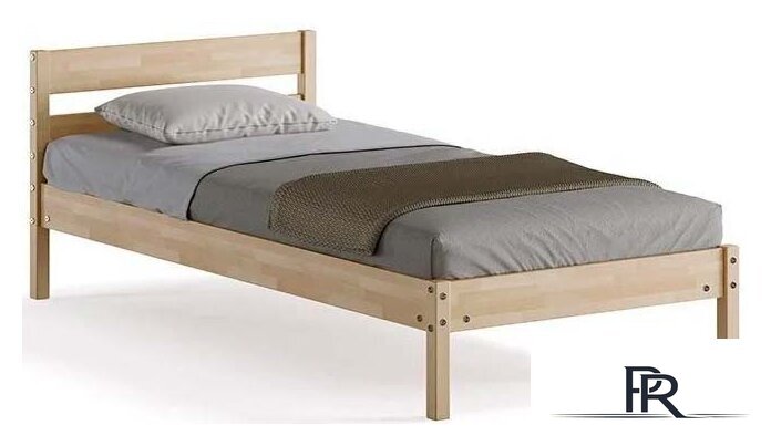 Кровать Домаклево Мечта 90x200 (береза/натуральный) - Изображение №1 — Интернет-магазин ПроЗаказ