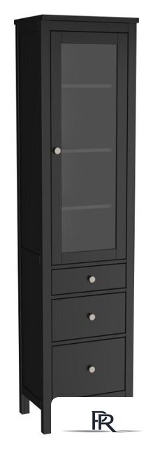 Шкаф-витрина ММЦ Кантри 13 (блэк) - Изображение №1 — Интернет-магазин ПроЗаказ