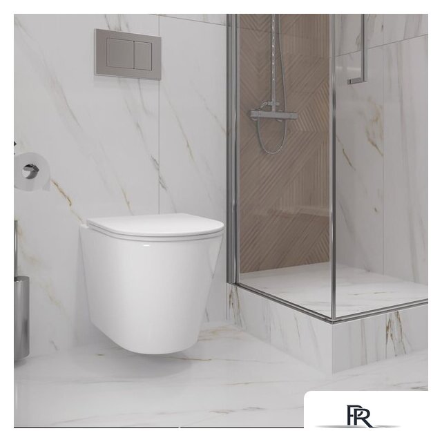Унитаз подвесной Lauter Longer 2110822 + GROHE Rapid SL 38721001 с кнопкой (овальная, хром) - Изображение №20 — Интернет-магазин ПроЗаказ