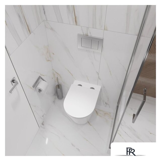 Унитаз подвесной Lauter Longer 2110822 + GROHE Rapid SL 38721001 с кнопкой (овальная, хром) - Изображение №21 — Интернет-магазин ПроЗаказ
