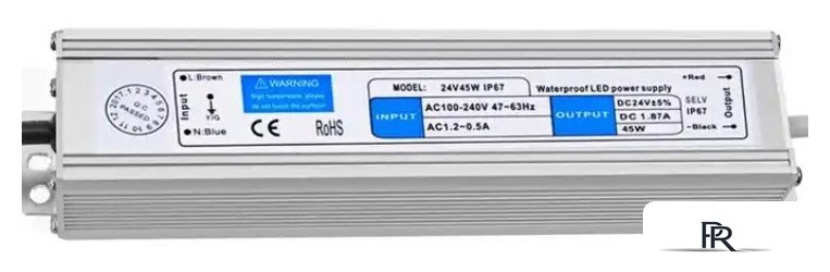 Блок питания ULED FS-45-24 (24VDC/45W) - Изображение №1 — Интернет-магазин ПроЗаказ
