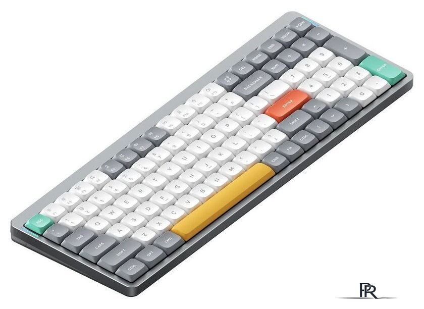 Клавиатура NuPhy Air96 V2 Lunar Gray (NuPhy Low Profile Cowberry) - Изображение №1 — Интернет-магазин ПроЗаказ
