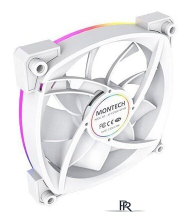 Вентилятор для корпуса Montech AX120 PWM (белый) - Изображение №4 — Интернет-магазин ПроЗаказ