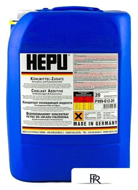 Антифриз Hepu P999 G12 20л - Изображение №1 — Интернет-магазин ПроЗаказ