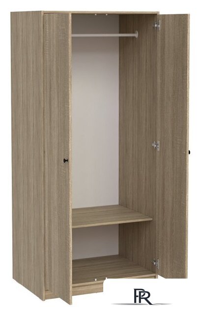 Шкаф распашной Mio Tesoro Мини 2 двери 2.07.01.030.3 (сонома) - Изображение №3 — Интернет-магазин ПроЗаказ