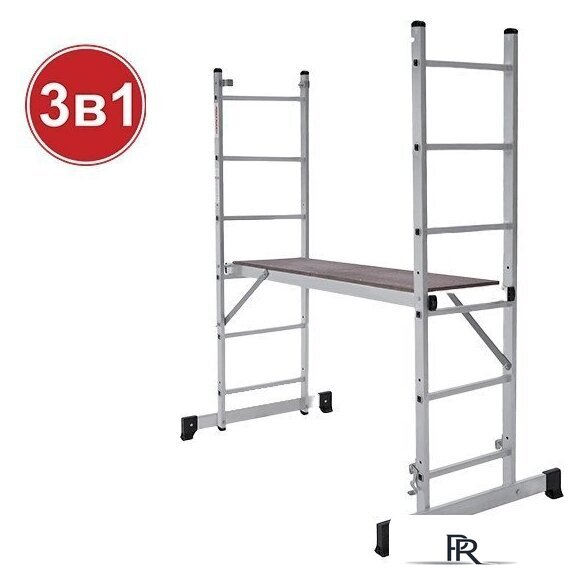 Лестница-трансформер Новая высота NV 1415 помост 6 ступеней - Изображение №1 — Интернет-магазин ПроЗаказ