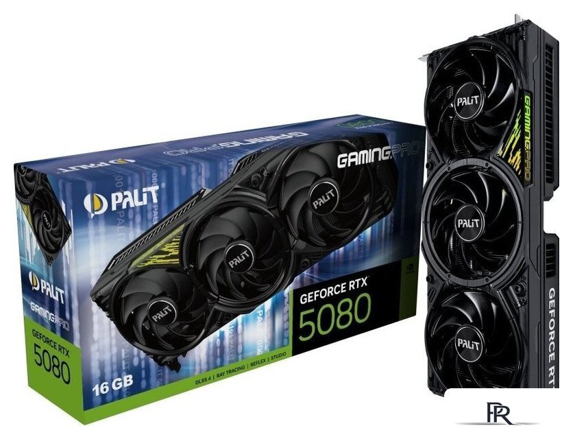 Видеокарта Palit GeForce RTX 5080 GamingPro OC V1 NE75080S19T2-GB2031Y - Изображение №11 — Интернет-магазин ПроЗаказ