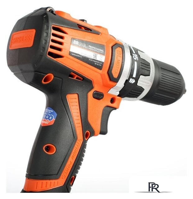 Дрель-шуруповерт Patriot BR 210Li 180301550 (с 2-мя АКБ, кейс) - Изображение №6 — Интернет-магазин ПроЗаказ
