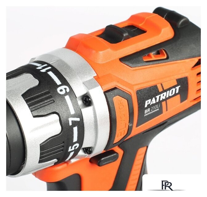 Дрель-шуруповерт Patriot BR 210Li 180301550 (с 2-мя АКБ, кейс) - Изображение №5 — Интернет-магазин ПроЗаказ