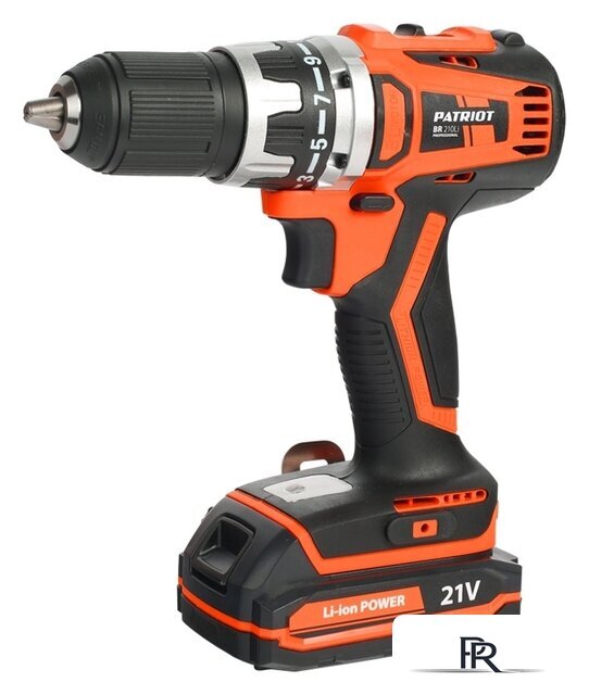 Дрель-шуруповерт Patriot BR 210Li 180301550 (с 2-мя АКБ, кейс) - Изображение №1 — Интернет-магазин ПроЗаказ