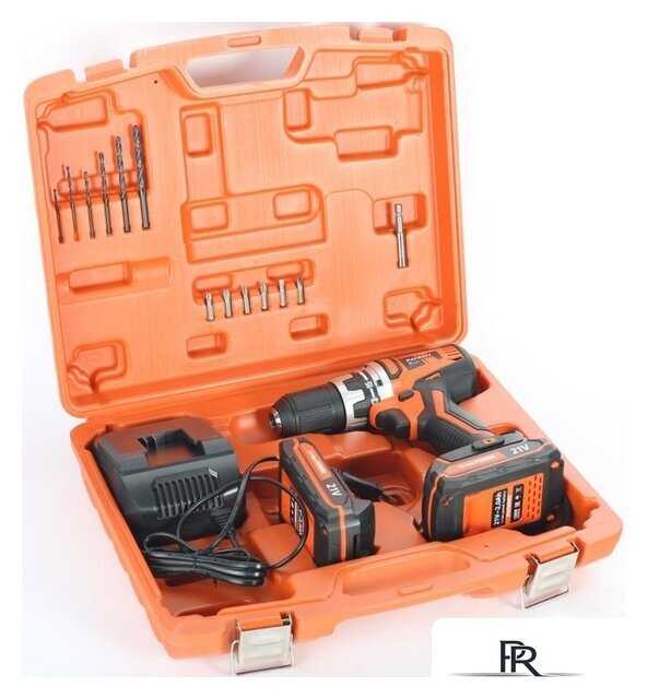Дрель-шуруповерт Patriot BR 210Li 180301550 (с 2-мя АКБ, кейс) - Изображение №11 — Интернет-магазин ПроЗаказ
