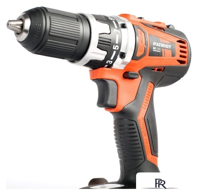 Дрель-шуруповерт Patriot BR 210Li 180301550 (с 2-мя АКБ, кейс) - Изображение №2 — Интернет-магазин ПроЗаказ