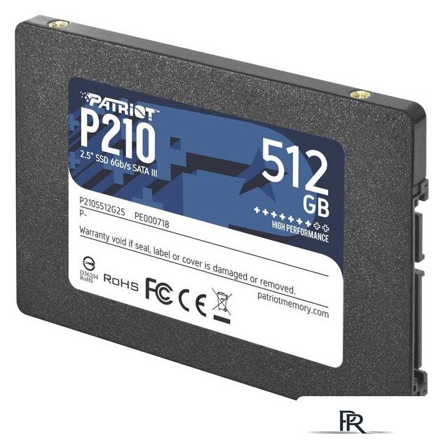 SSD Patriot P210 512GB P210S512G25 - Изображение №2 — Интернет-магазин ПроЗаказ