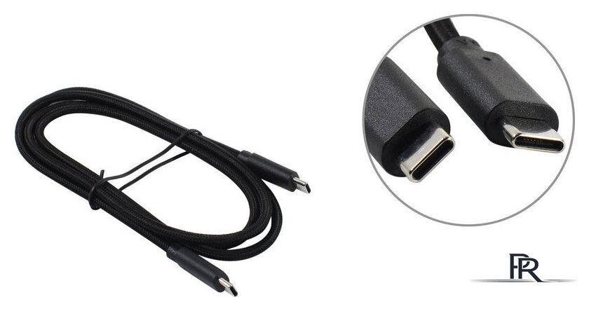 Кабель 5bites TC203-112B USB Type-C - USB Type-C (1.2 м, черный) - Изображение №1 — Интернет-магазин ПроЗаказ