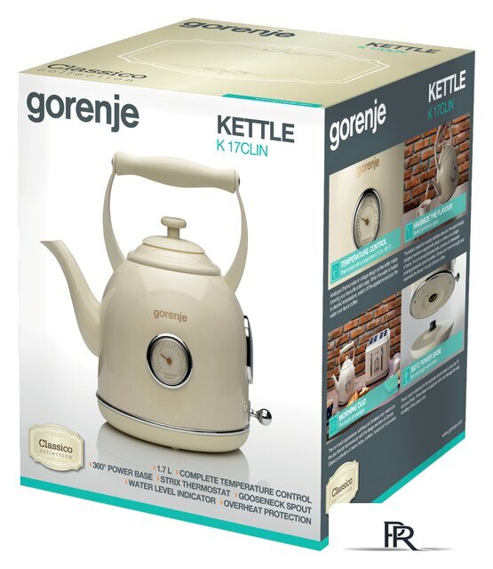 Электрический чайник Gorenje K17CLIN - Изображение №5 — Интернет-магазин ПроЗаказ