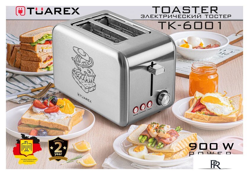 Тостер Tuarex TK-6001 - Изображение №10 — Интернет-магазин ПроЗаказ