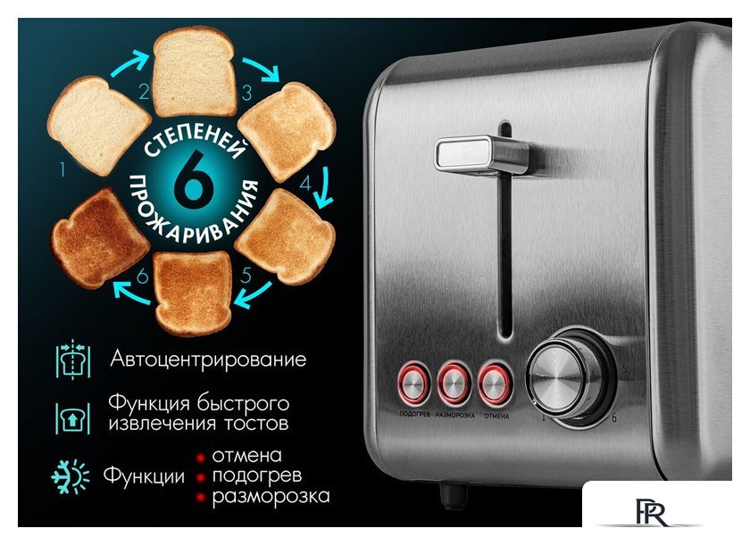 Тостер Tuarex TK-6001 - Изображение №13 — Интернет-магазин ПроЗаказ
