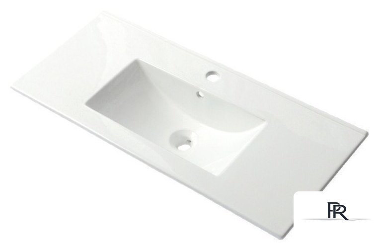  ЗОВ Тумба с умывальником Парма 100 P100LAN0MAMC1B-OL100 (антрацит/аттик) - Изображение №3 — Интернет-магазин ПроЗаказ