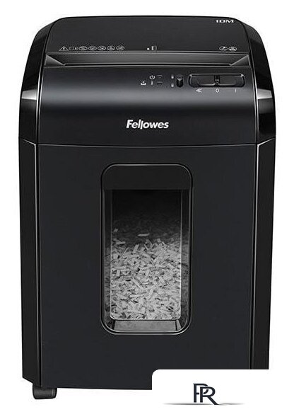 Шредер Fellowes Powershred 10M (черный) - Изображение №1 — Интернет-магазин ПроЗаказ
