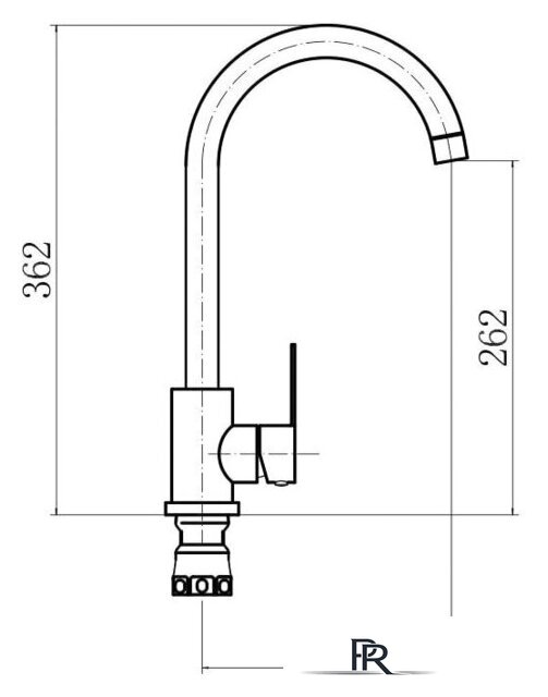 Смеситель Fashun A54001-13 - Изображение №2 — Интернет-магазин ПроЗаказ