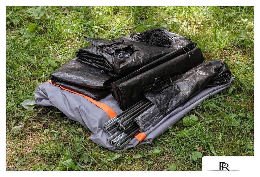 Кемпинговая палатка Sundays ZC-TT020-4P (2+2) (темно-серый/желтый) - Изображение №22 — Интернет-магазин ПроЗаказ