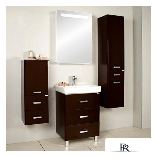  Акватон Америна 80 М Тумба коричневая (1.A169.1.01A.M43.0) - Изображение №2 — Интернет-магазин ПроЗаказ