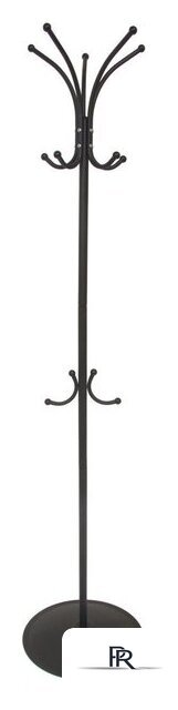 Вешалка для одежды Мебелик Пико 4 (черный) - Изображение №1 — Интернет-магазин ПроЗаказ