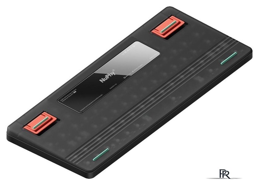 Клавиатура NuPhy Air75 V2 Basalt Black (NuPhy Low Profile Cowberry, нет кириллицы) - Изображение №2 — Интернет-магазин ПроЗаказ