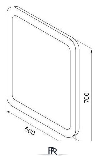  IDDIS Зеркало Edifice ЗЛП108 - Изображение №5 — Интернет-магазин ПроЗаказ