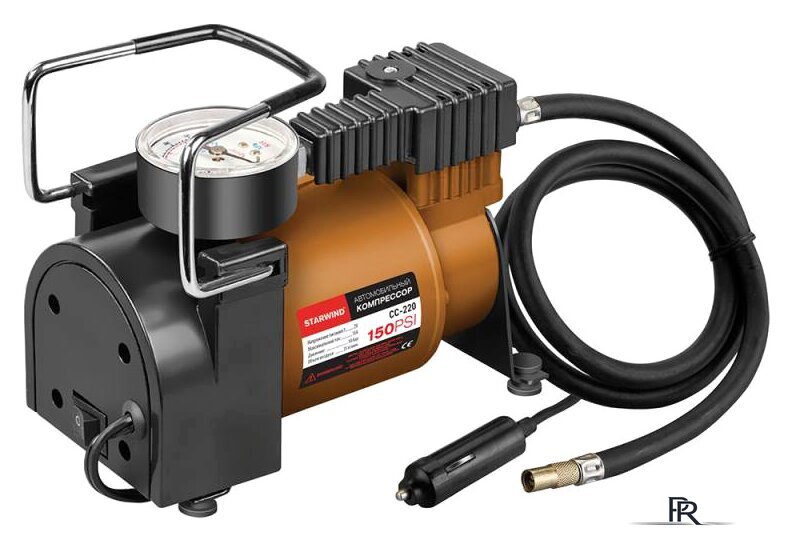 Автомобильный компрессор StarWind CC-220 - Изображение №1 — Интернет-магазин ПроЗаказ