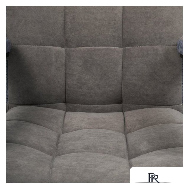 Офисное кресло TetChair Trendy (флок/ткань, серый) - Изображение №10 — Интернет-магазин ПроЗаказ