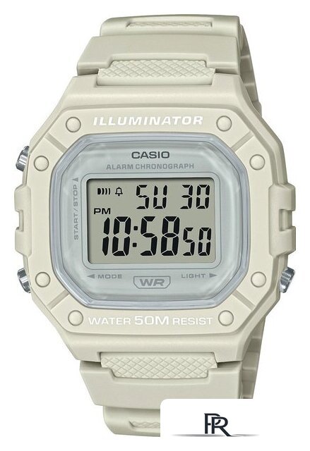 Наручные часы Casio Illuminator W-218HC-8A - Изображение №1 — Интернет-магазин ПроЗаказ