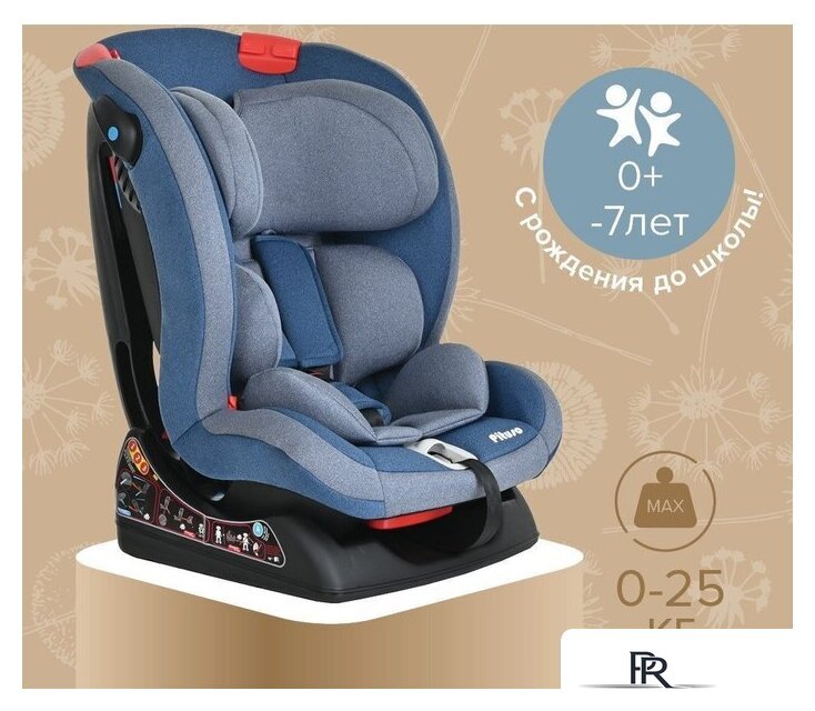 Детское автокресло Pituso Ruente R202 (джинс/светло-серый) - Изображение №11 — Интернет-магазин ПроЗаказ