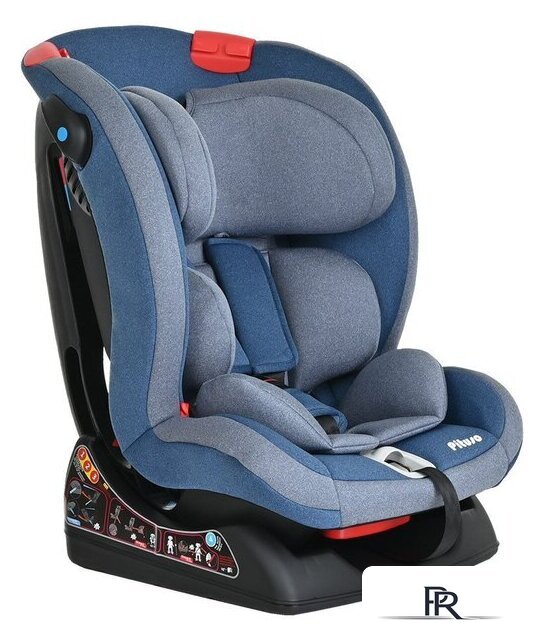 Детское автокресло Pituso Ruente R202 (джинс/светло-серый) - Изображение №1 — Интернет-магазин ПроЗаказ