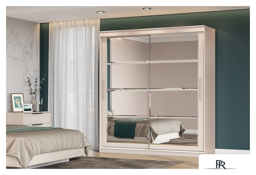 Шкаф-купе NN мебель К ШКП 3 2.0 Макс (меланж) - Изображение №4 — Интернет-магазин ПроЗаказ