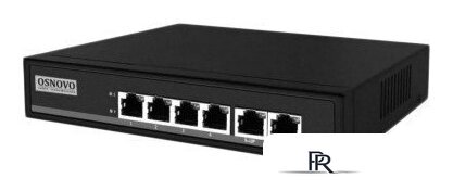 Неуправляемый коммутатор Osnovo SW-20600/A(80W) - Изображение №1 — Интернет-магазин ПроЗаказ