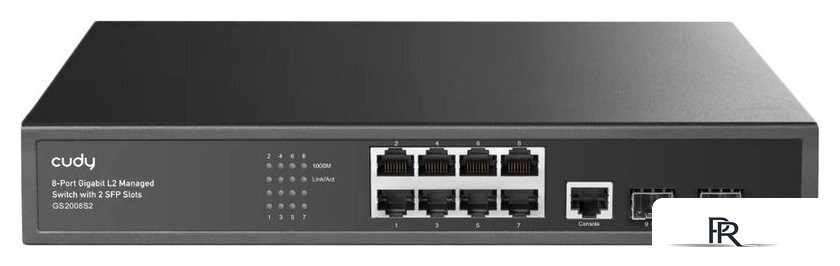 Управляемый коммутатор 2-го уровня Cudy GS2008S2 1.0 - Изображение №1 — Интернет-магазин ПроЗаказ