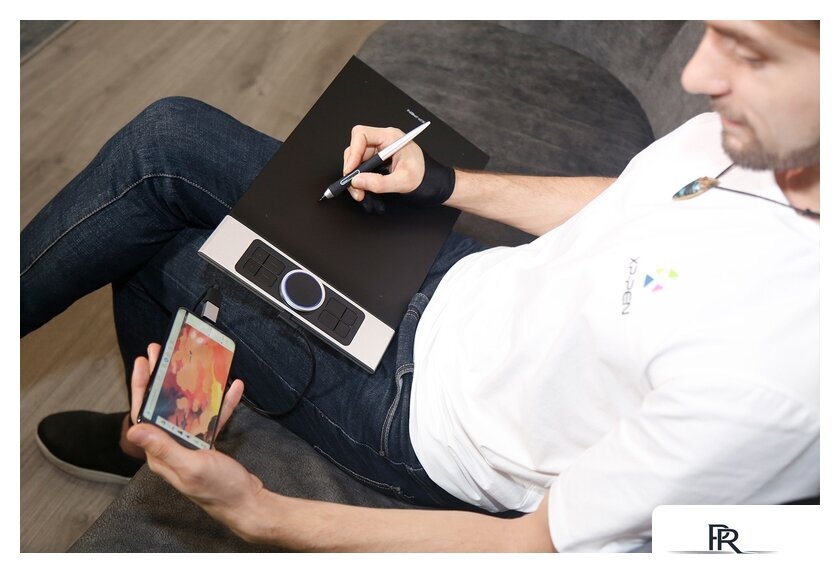 Графический планшет XP-Pen Deco Pro Medium - Изображение №8 — Интернет-магазин ПроЗаказ