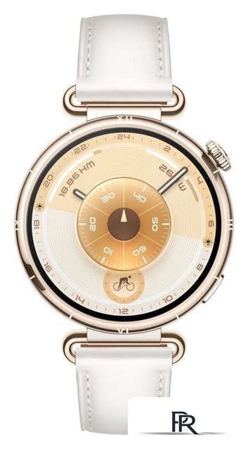 Умные часы Huawei Watch GT 6 41 мм (золотистый, с белым кожаным ремешком, международная версия) - Изображение №2 — Интернет-магазин ПроЗаказ