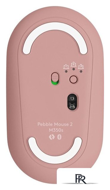 Мышь Logitech Pebble Mouse 2 M350s (розовый) - Изображение №4 — Интернет-магазин ПроЗаказ