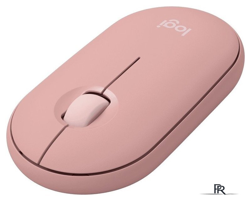 Мышь Logitech Pebble Mouse 2 M350s (розовый) - Изображение №2 — Интернет-магазин ПроЗаказ