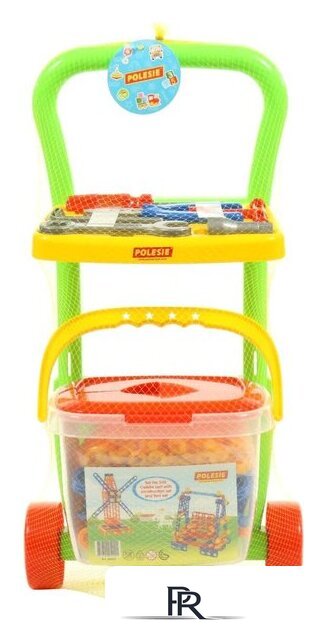 Конструктор Полесье 54401 Тележка Caddie с конструктором Изобретатель. Набор №542 - Изображение №2 — Интернет-магазин ПроЗаказ