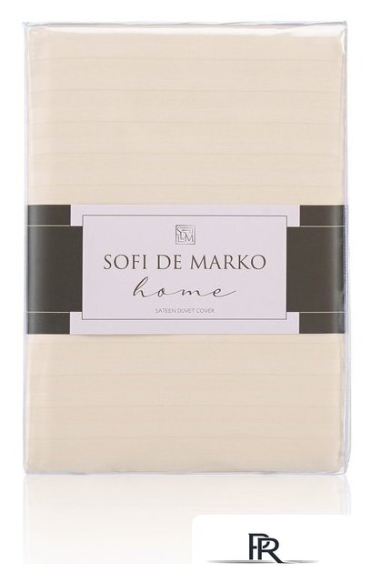 Пододеяльник Sofi De MarkO Морган 160х220 Под-Мг-беж-160х220 (бежеый) - Изображение №2 — Интернет-магазин ПроЗаказ