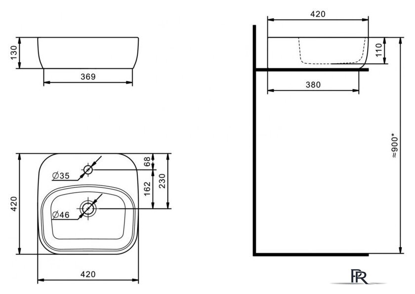  Акватон Тумба с умывальником Лофт Фабрик 65 1A2423K2LTDY0 - Изображение №11 — Интернет-магазин ПроЗаказ